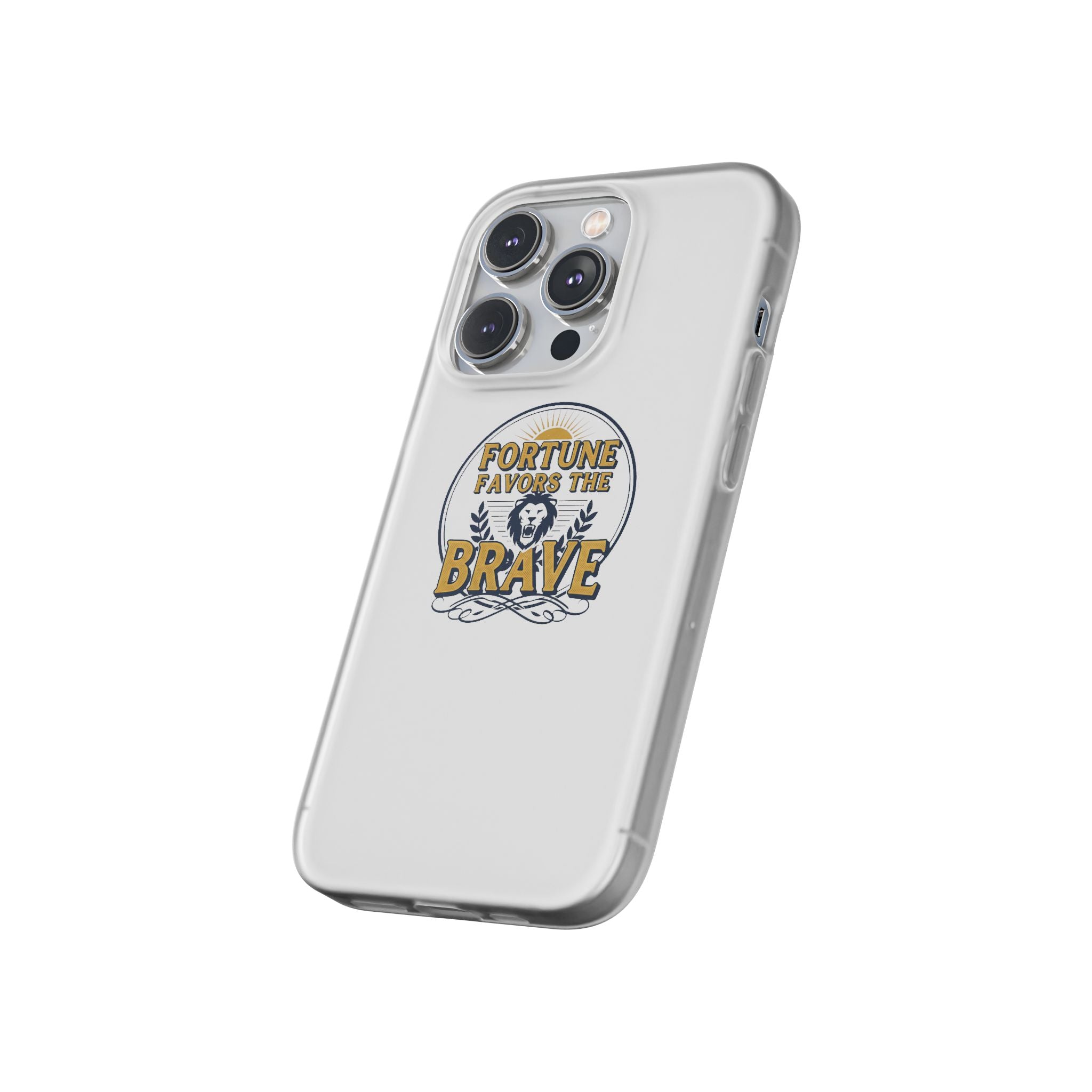 Fortune Favors the Brave Lion Emblem (Flexi Cases)