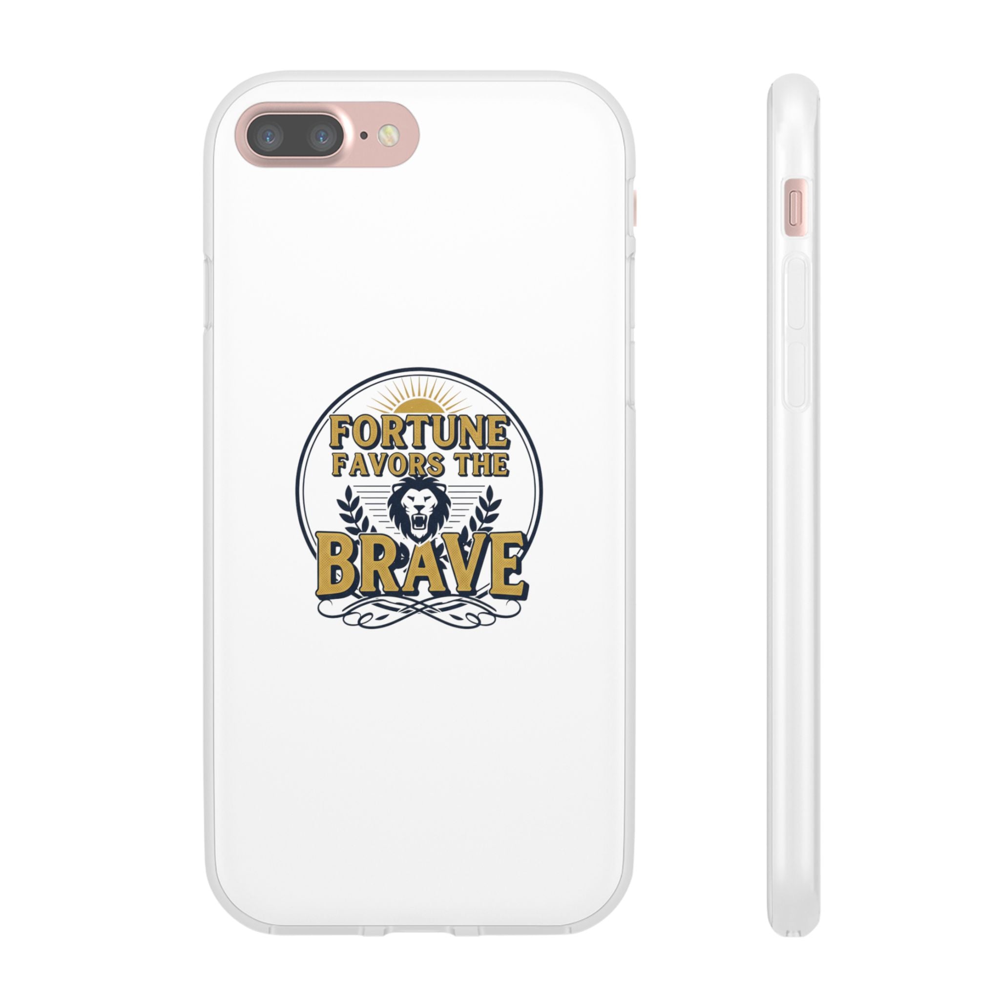 Fortune Favors the Brave Lion Emblem (Flexi Cases)