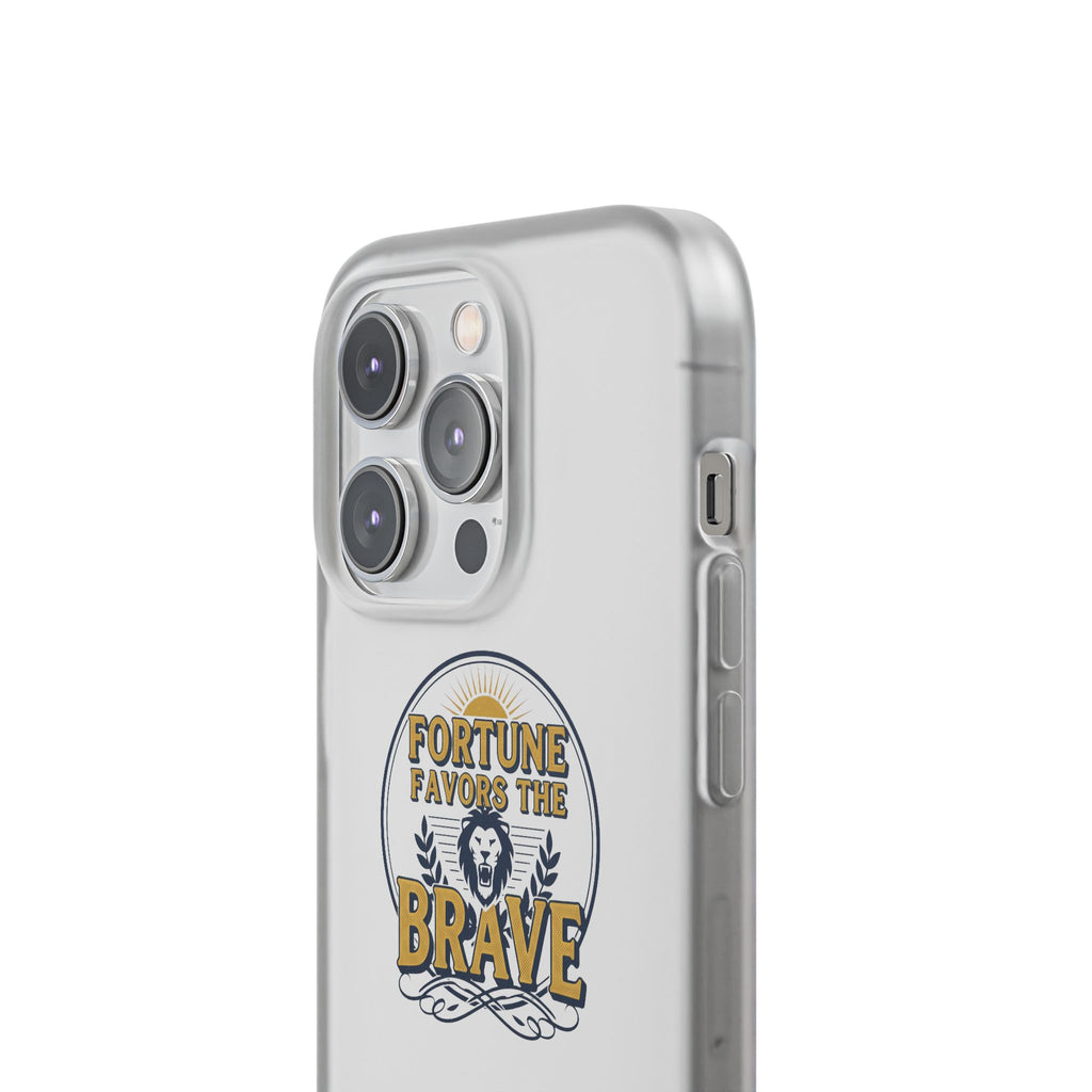 Fortune Favors the Brave Lion Emblem (Flexi Cases)
