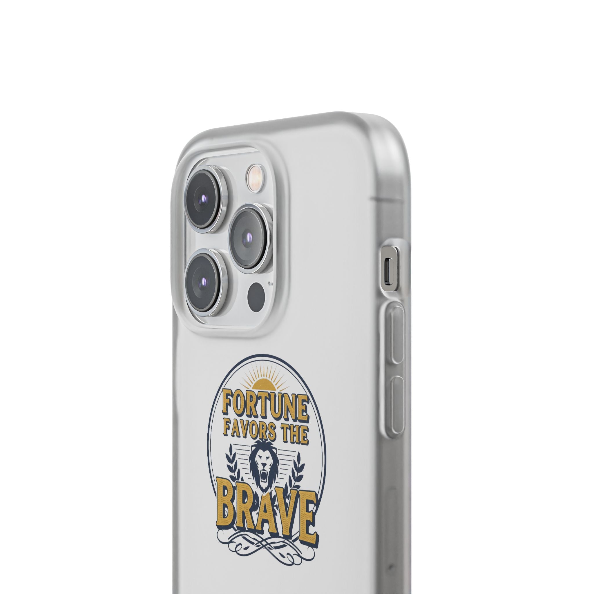Fortune Favors the Brave Lion Emblem (Flexi Cases)