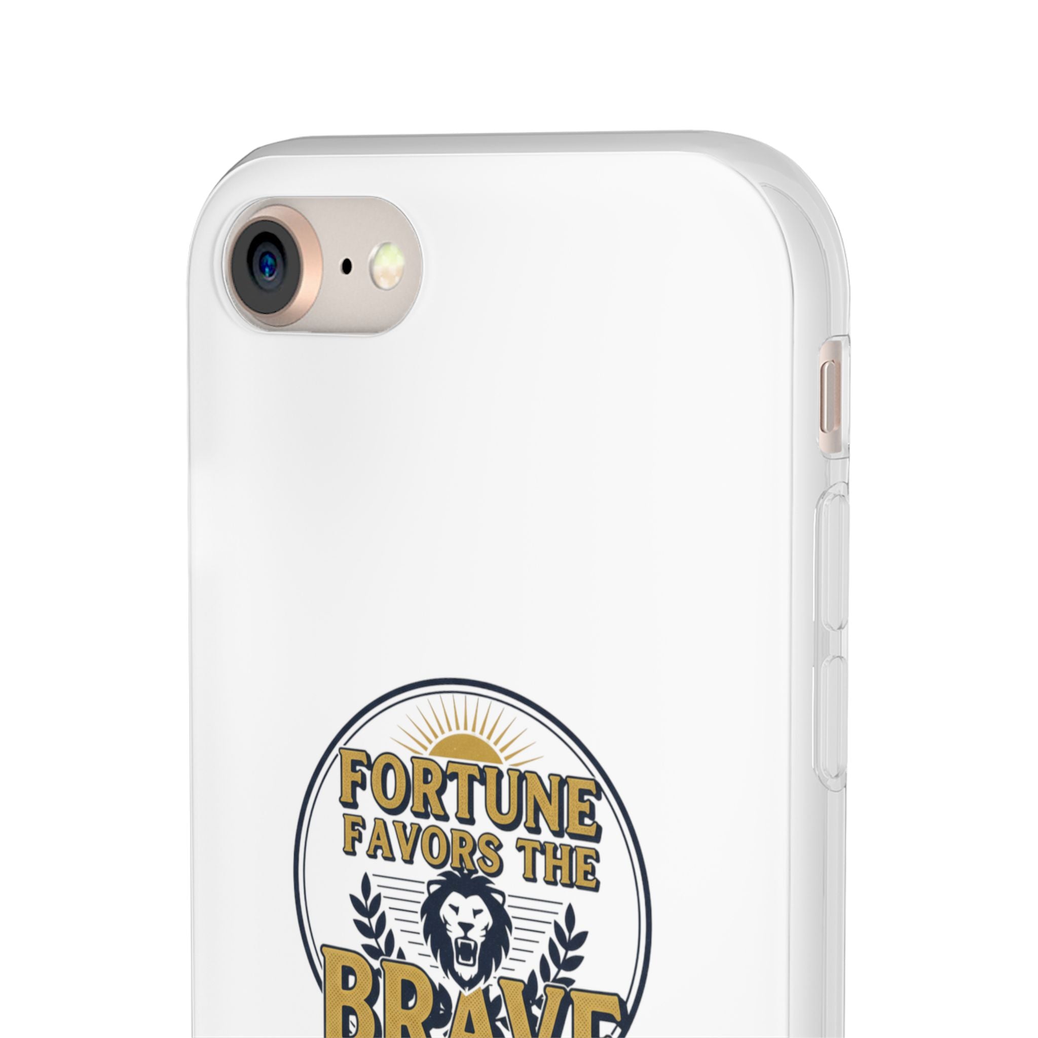 Fortune Favors the Brave Lion Emblem (Flexi Cases)