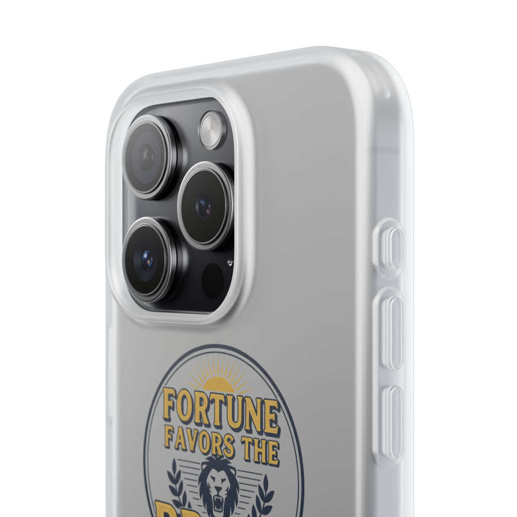 Fortune Favors the Brave Lion Emblem (Flexi Cases)
