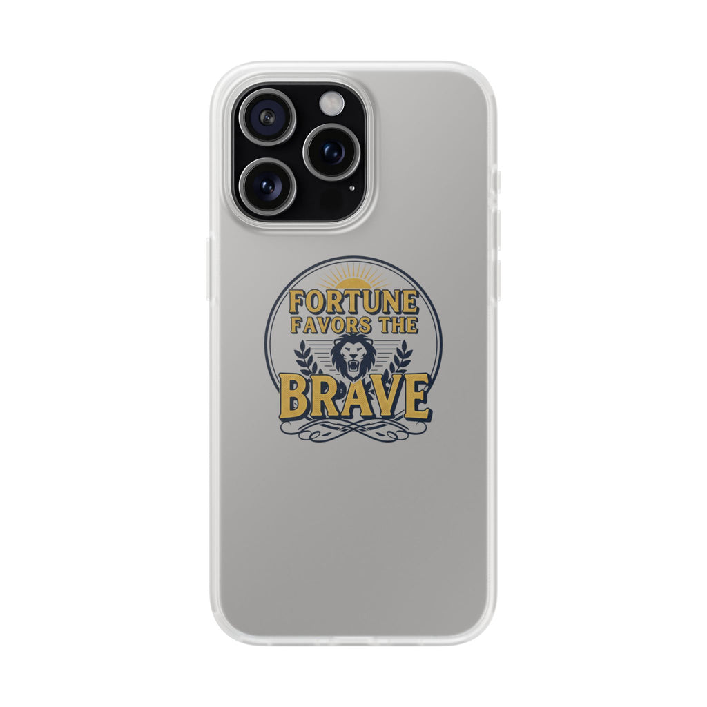 Fortune Favors the Brave Lion Emblem (Flexi Cases)