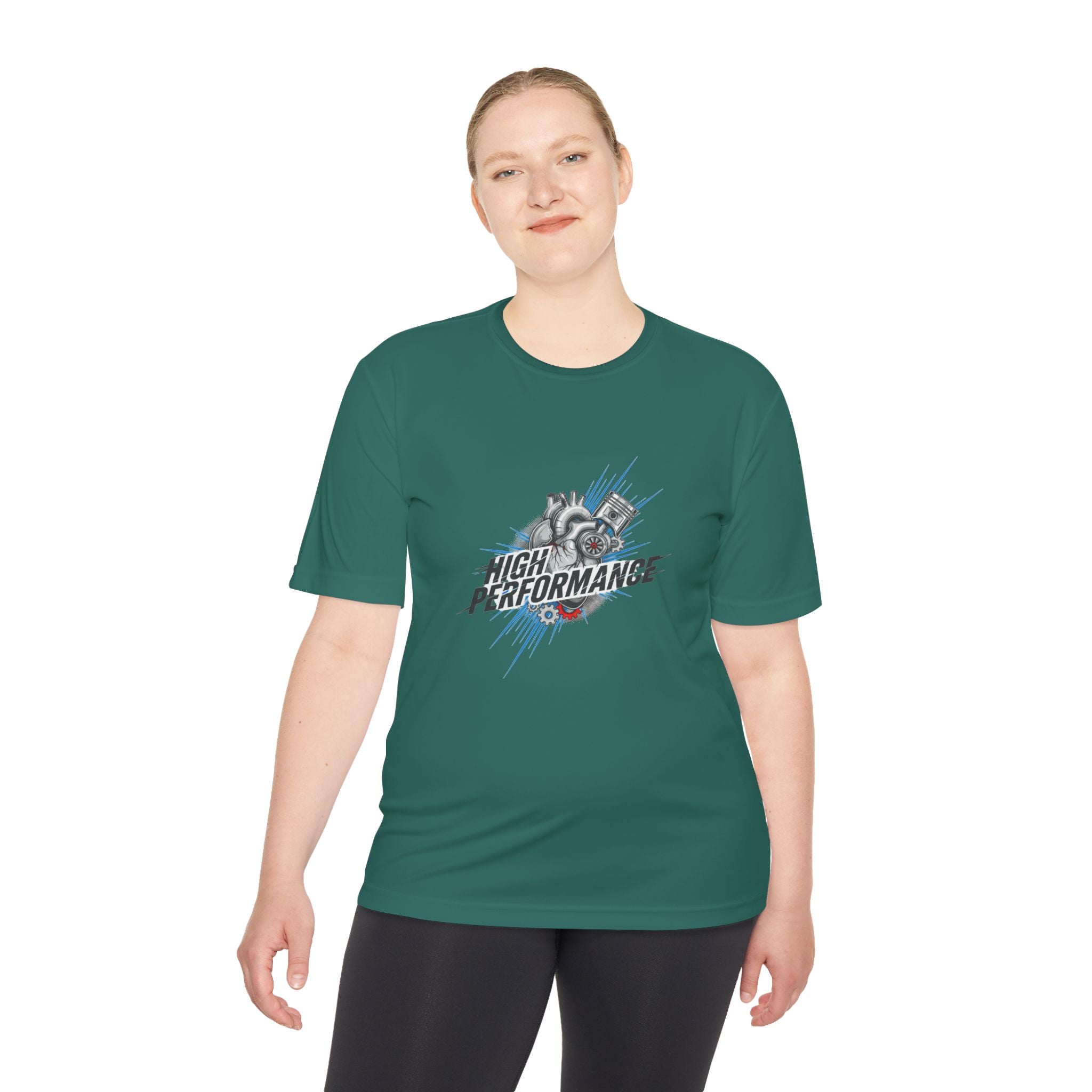 High Performance Racing Tee — Moisture-Wicking Athletic Shirt