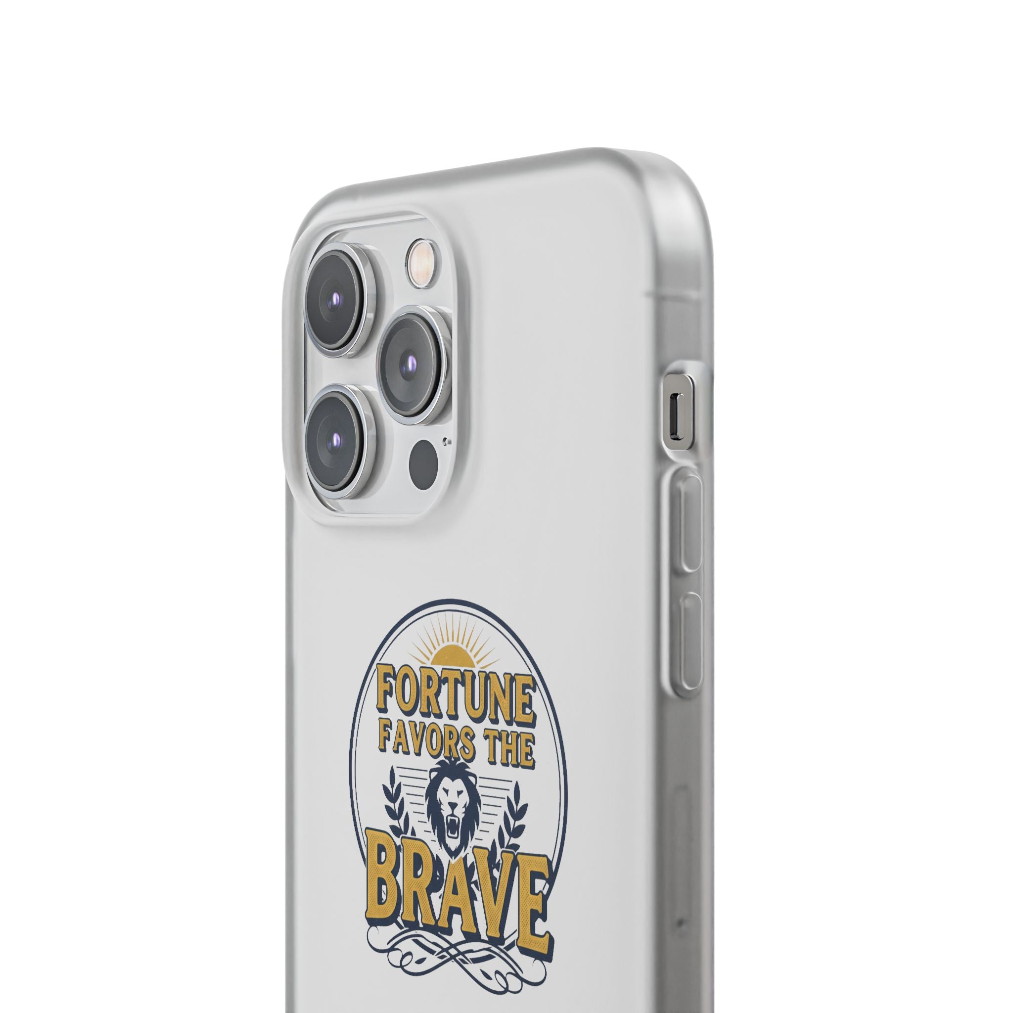Fortune Favors the Brave Lion Emblem (Flexi Cases)