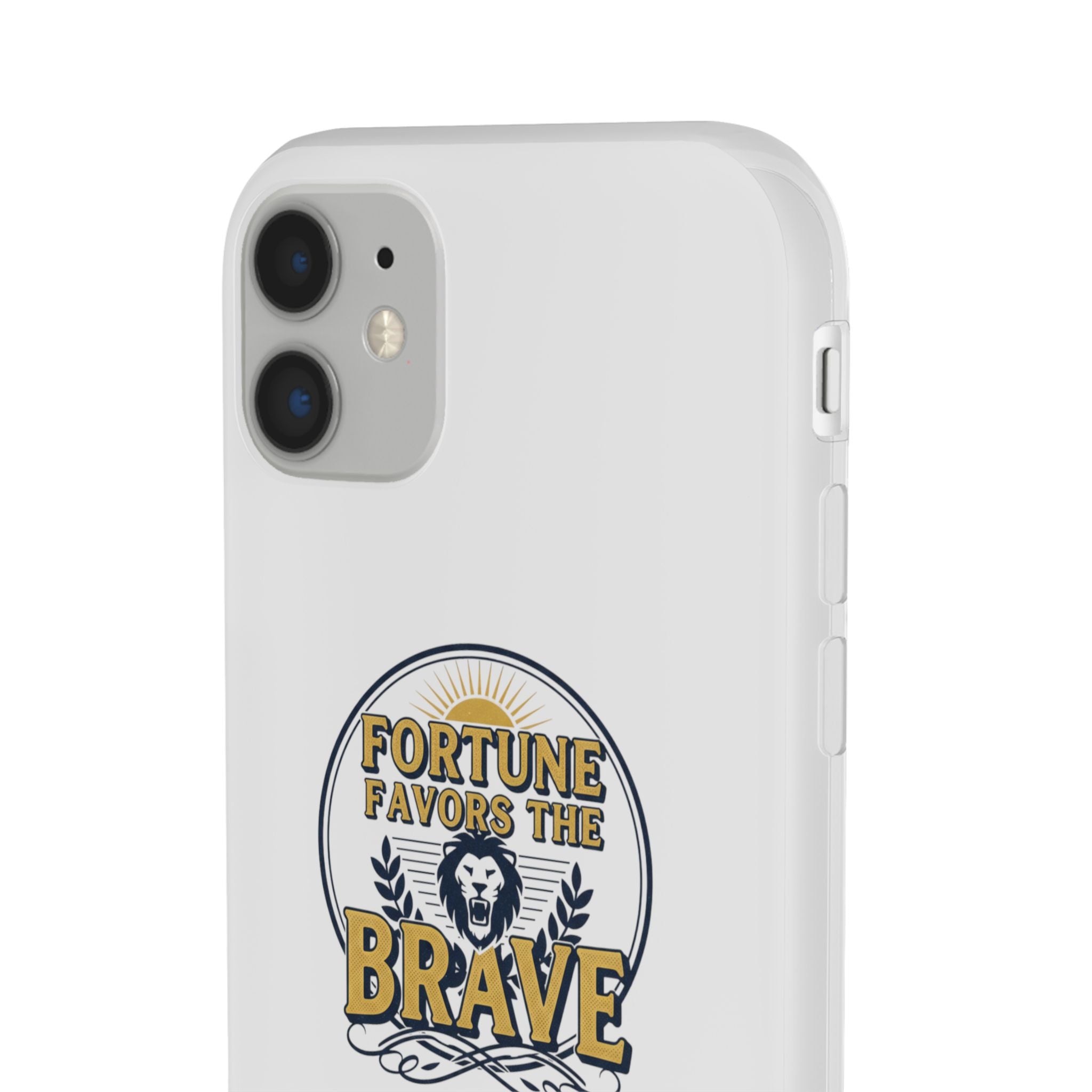 Fortune Favors the Brave Lion Emblem (Flexi Cases)