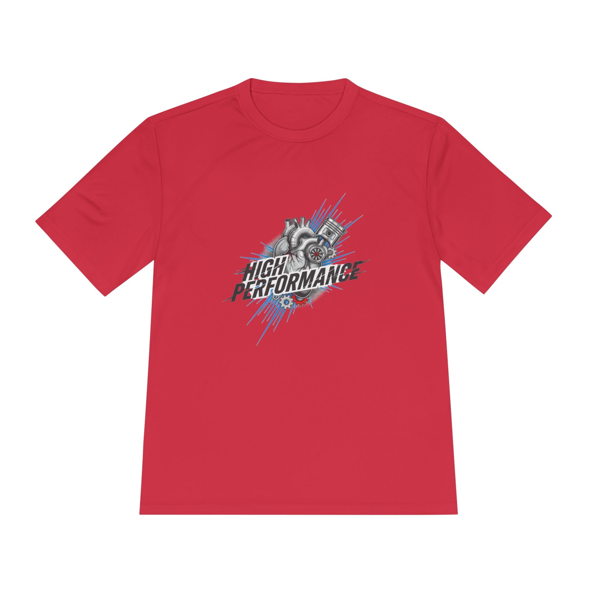 High Performance Racing Tee — Moisture-Wicking Athletic Shirt