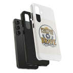 Fortune Favors the Brave Phone Case — Protective Tough Case with Lion Emblem