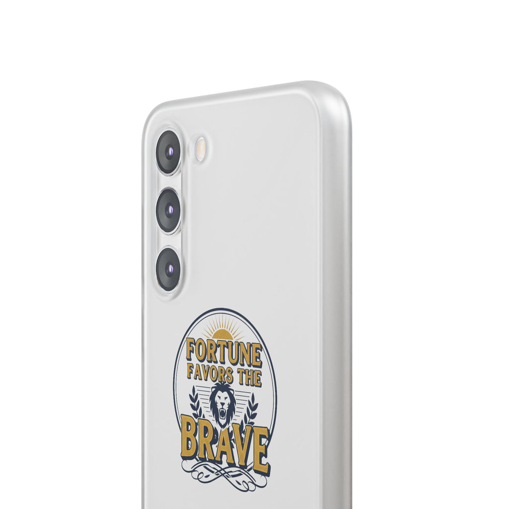 Fortune Favors the Brave Lion Emblem (Flexi Cases)