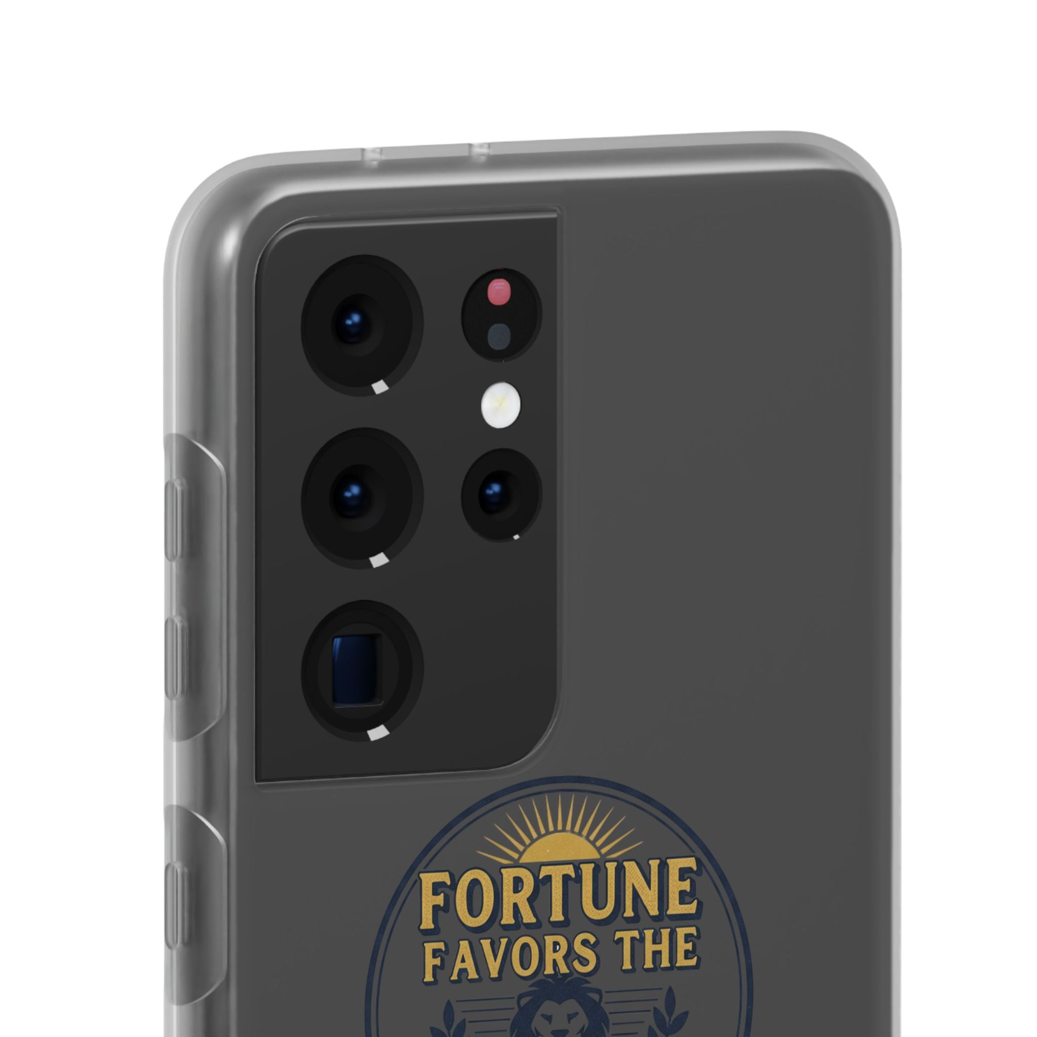 Fortune Favors the Brave Lion Emblem (Flexi Cases)