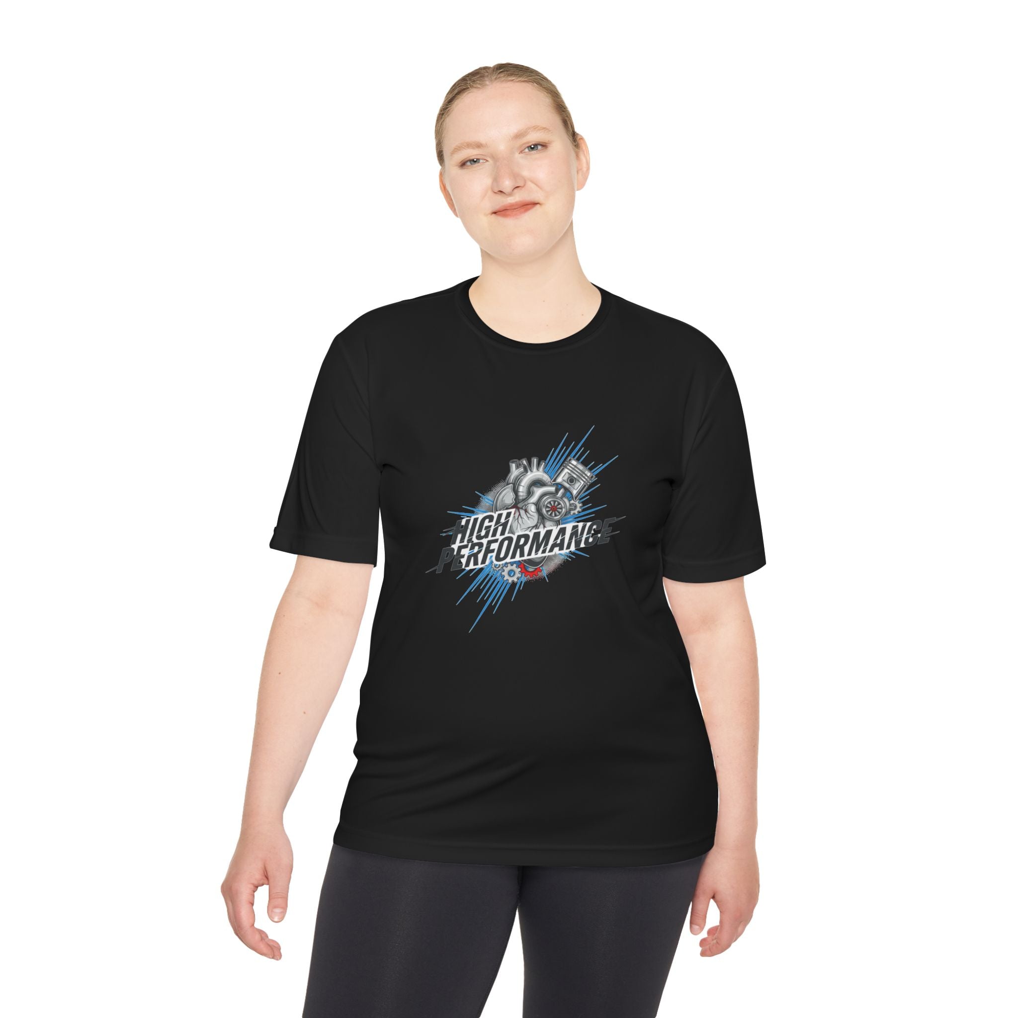 High Performance Racing Tee — Moisture-Wicking Athletic Shirt