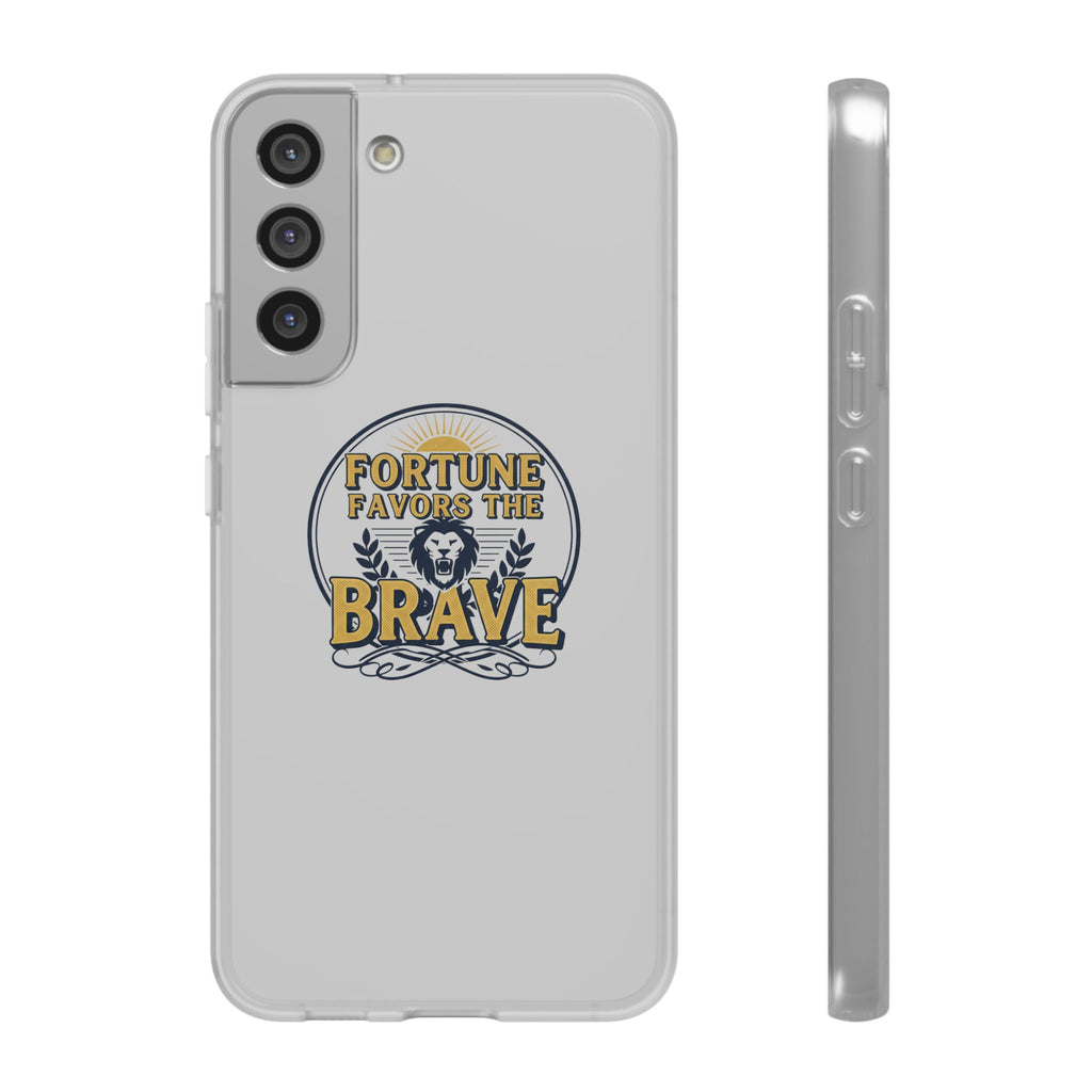 Fortune Favors the Brave Lion Emblem (Flexi Cases)