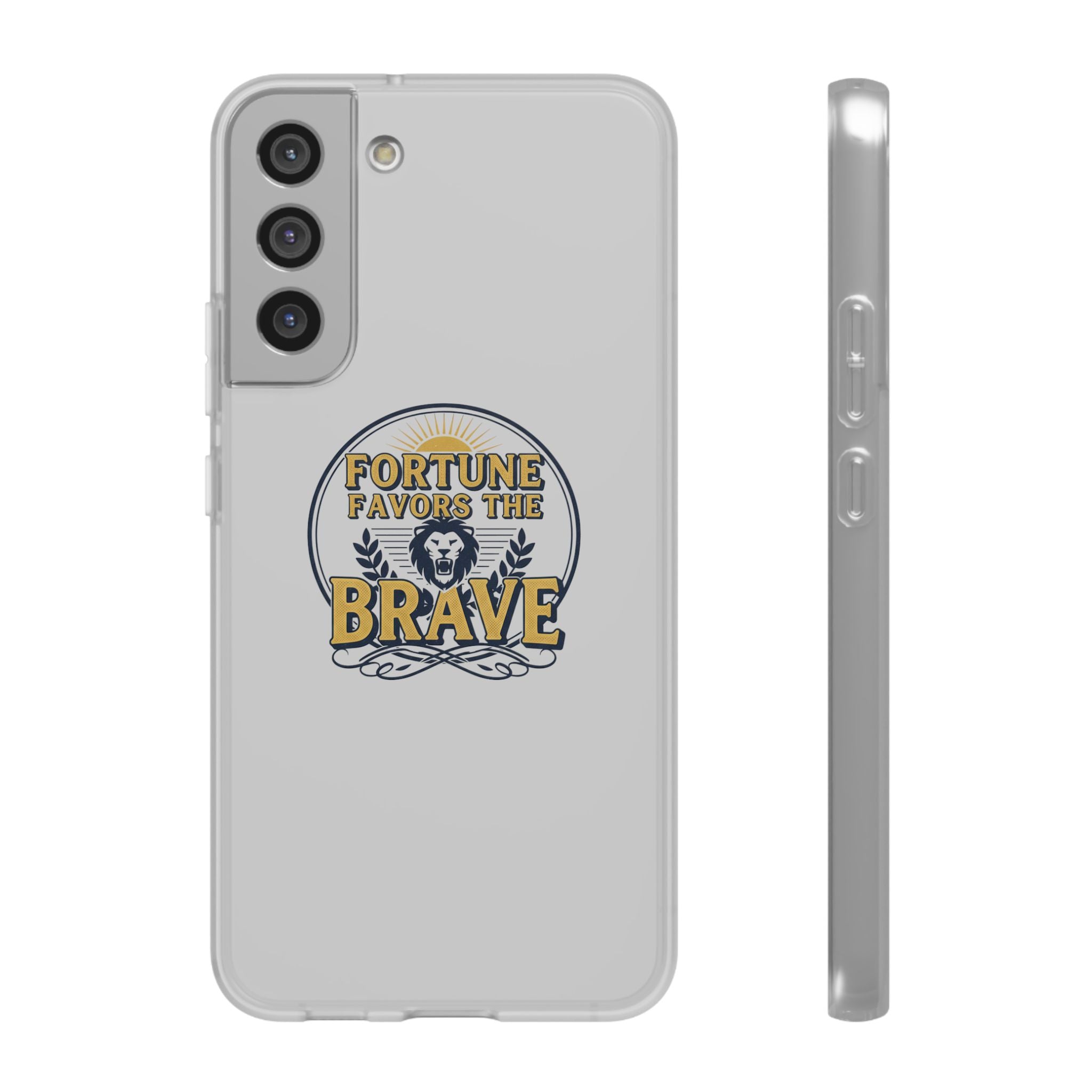 Fortune Favors the Brave Lion Emblem (Flexi Cases)