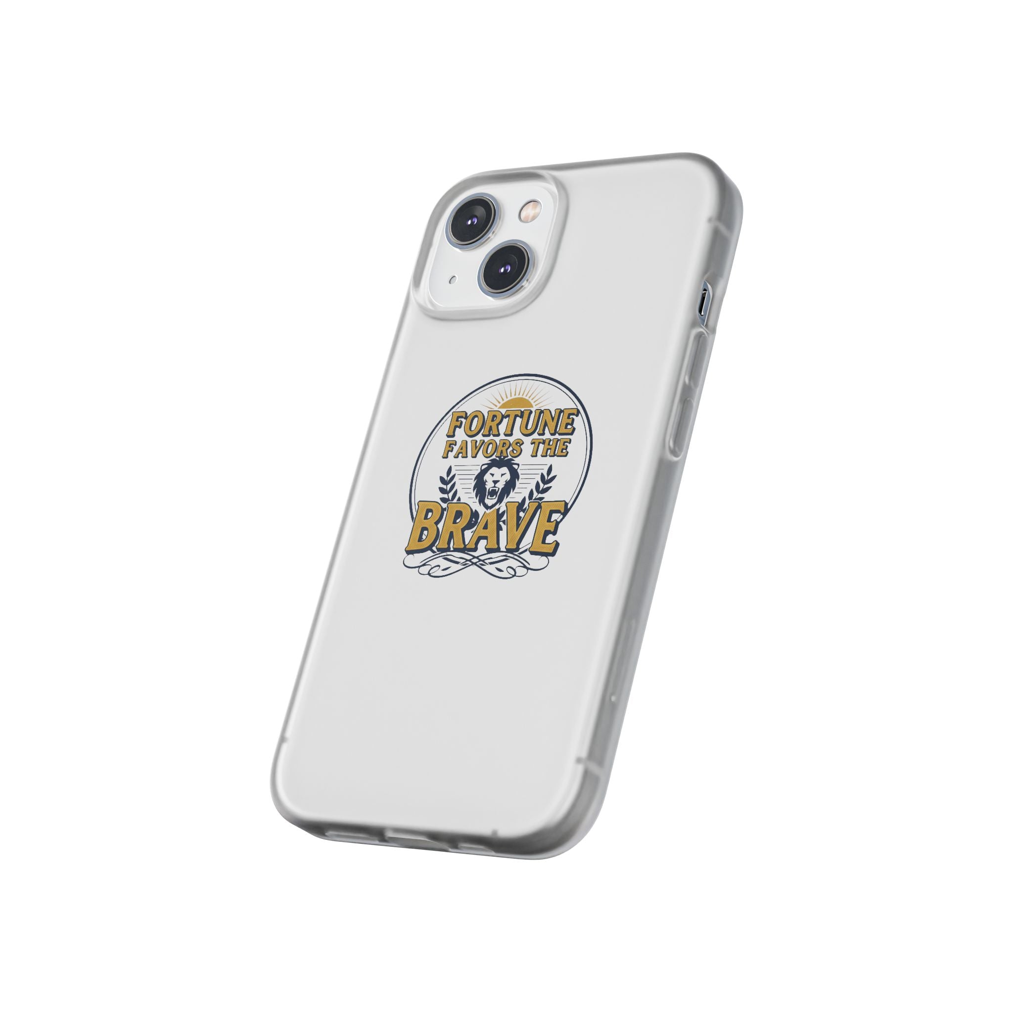 Fortune Favors the Brave Lion Emblem (Flexi Cases)
