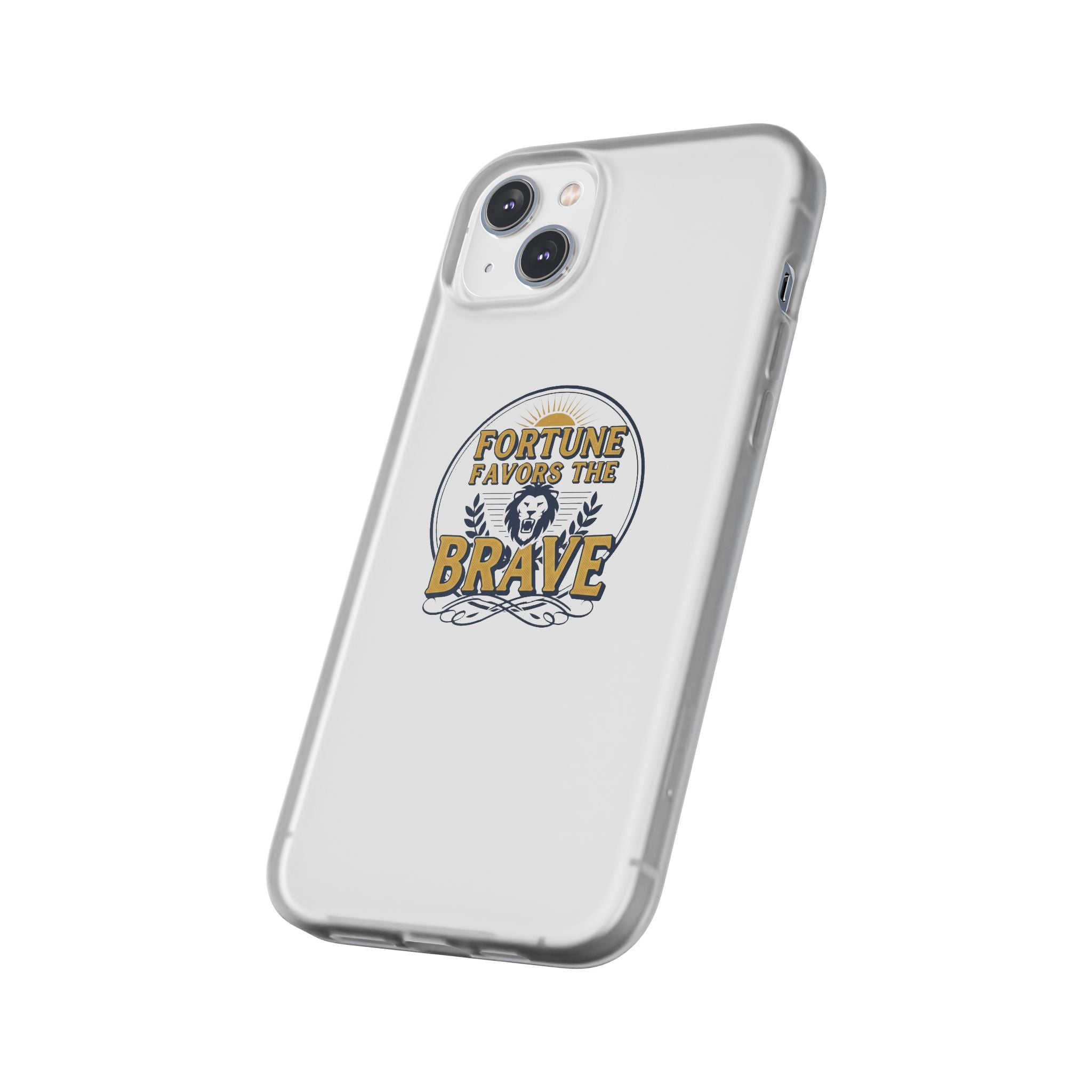 Fortune Favors the Brave Lion Emblem (Flexi Cases)