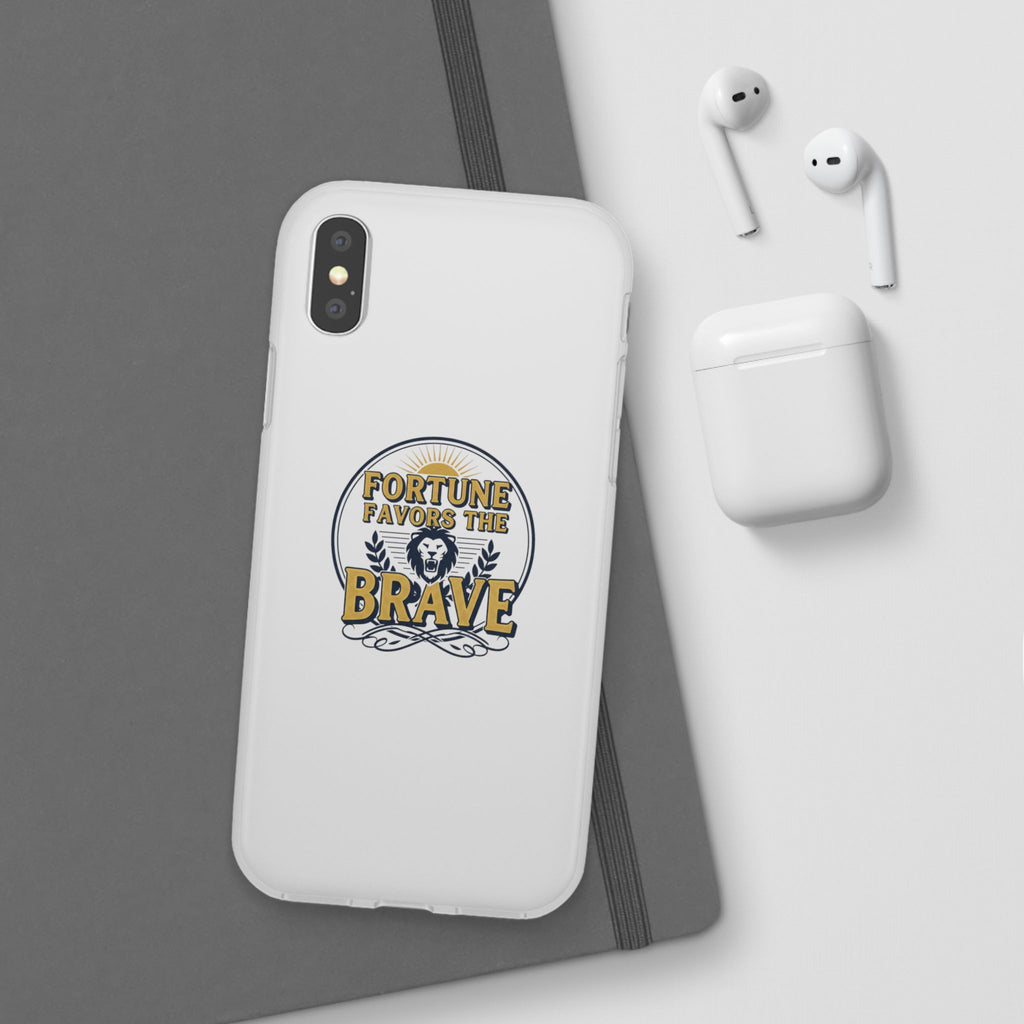 Fortune Favors the Brave Lion Emblem (Flexi Cases)