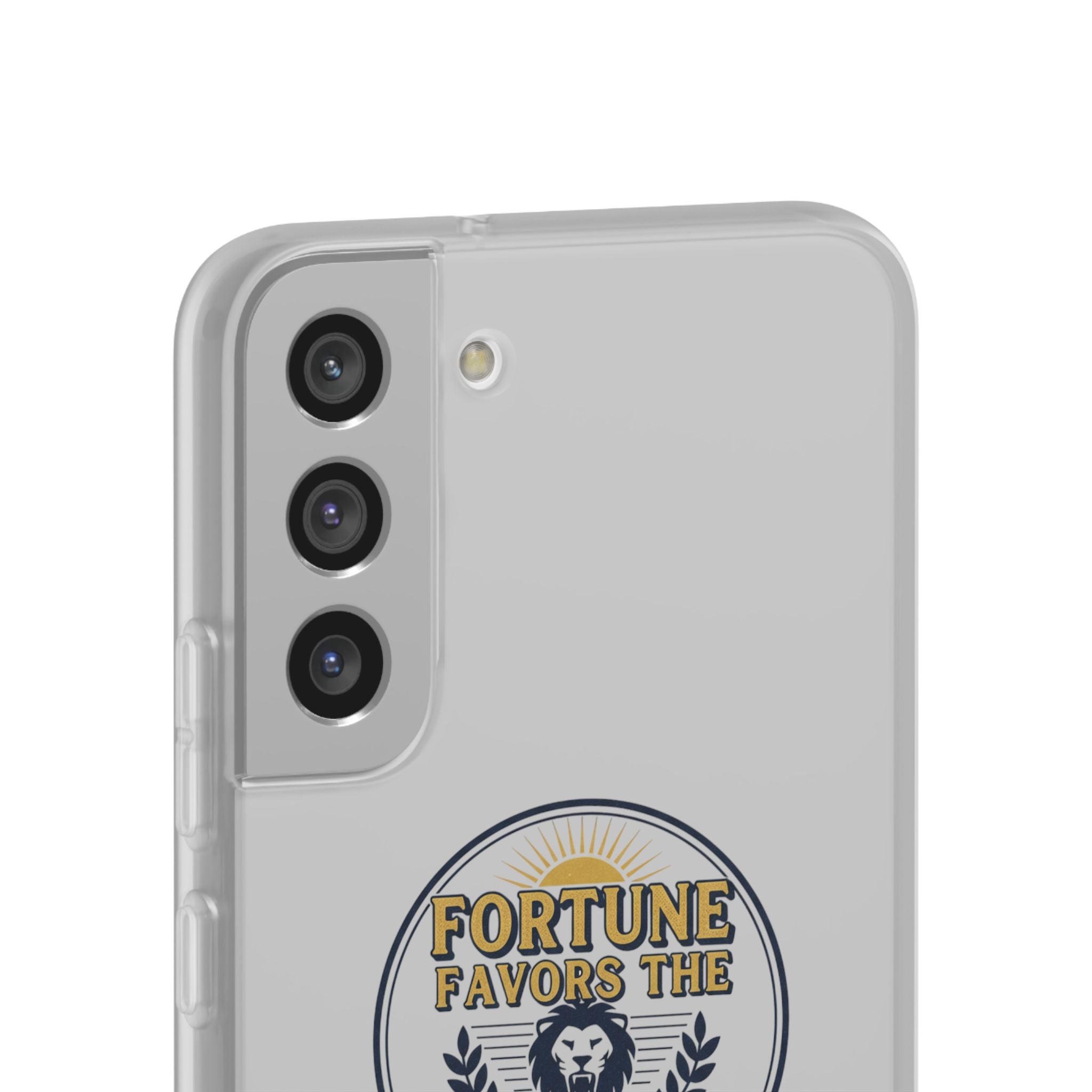 Fortune Favors the Brave Lion Emblem (Flexi Cases)