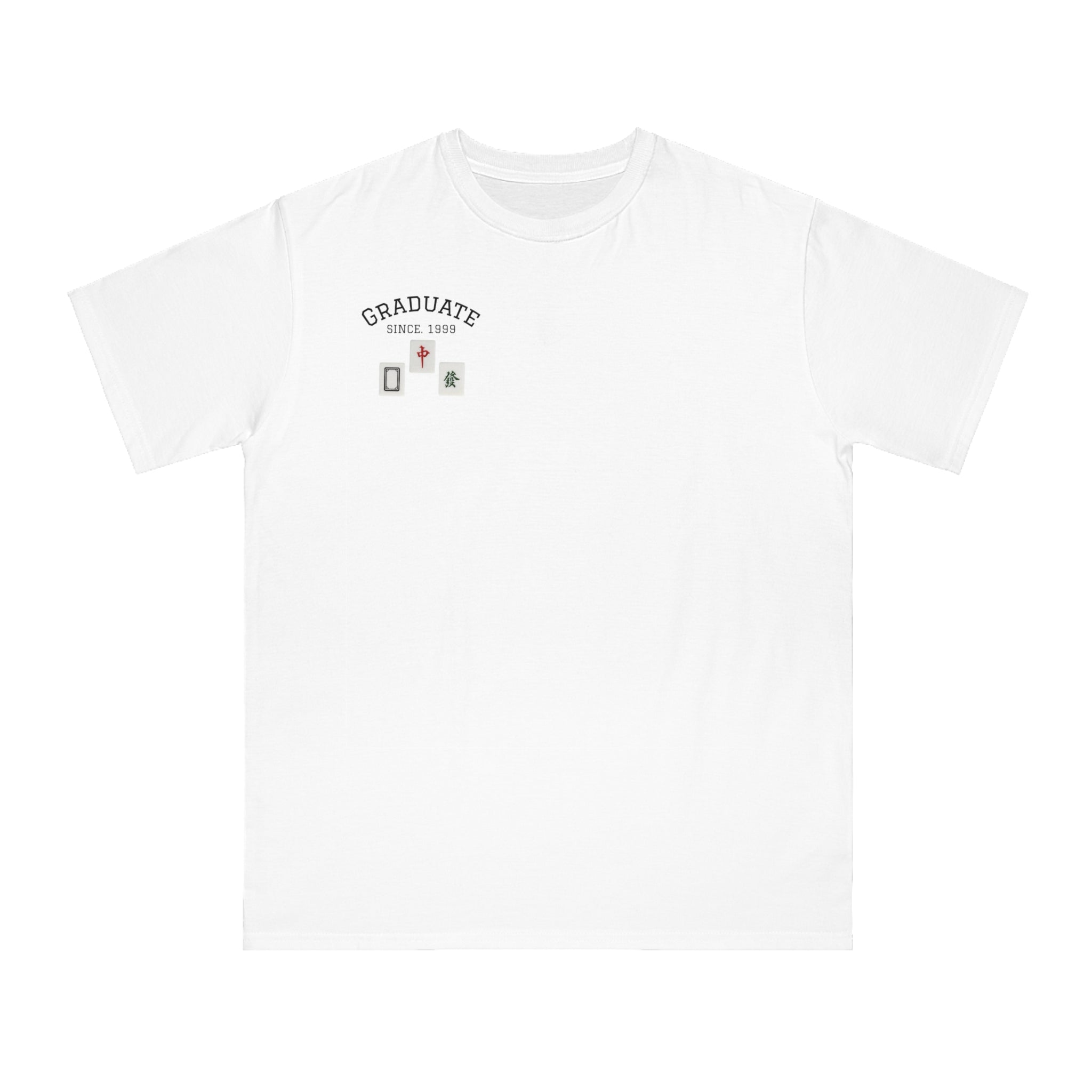 Minimalist Scrabble Tile T‑Shirt — 'Love' Chest Design