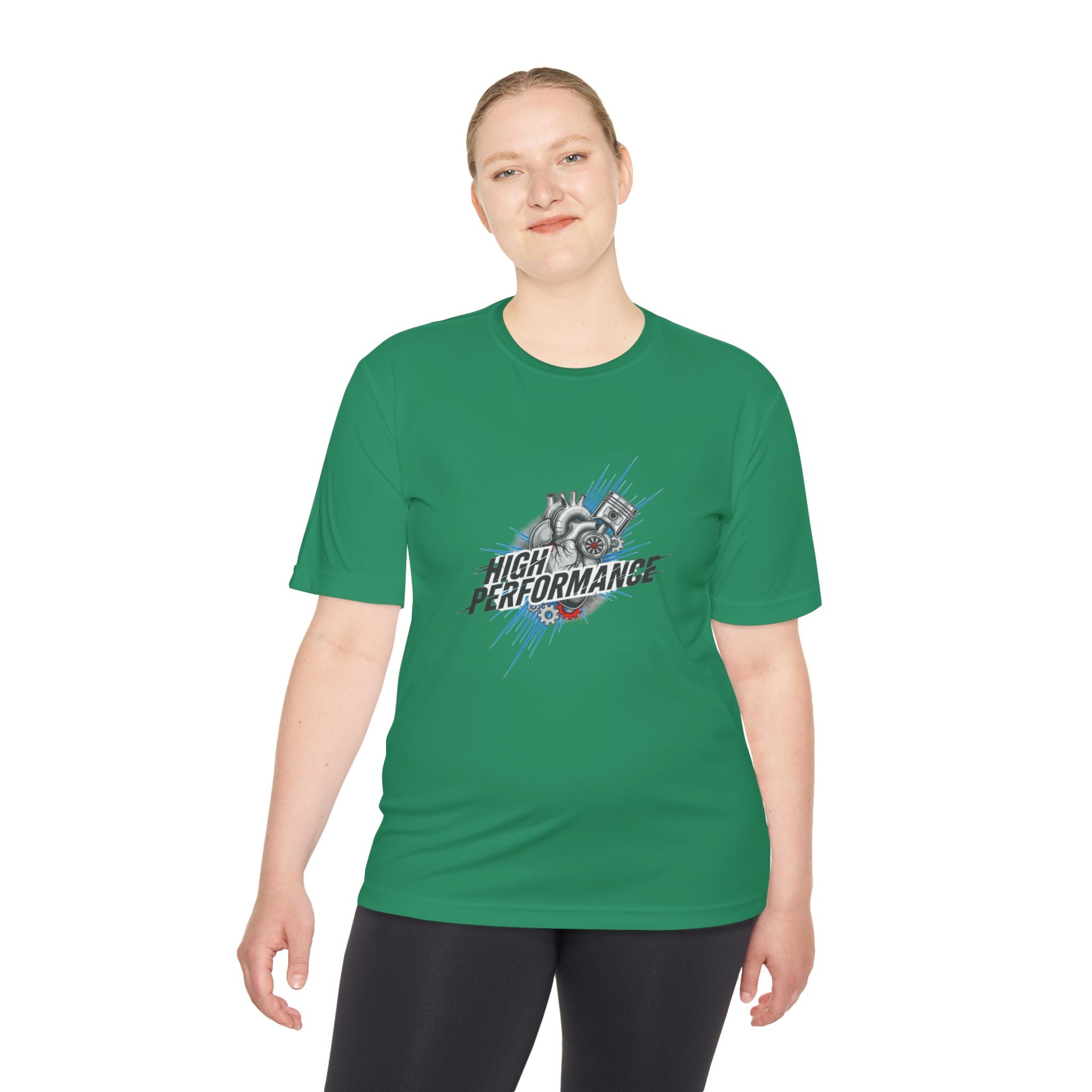 High Performance Racing Tee — Moisture-Wicking Athletic Shirt