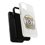 Fortune Favors the Brave Phone Case — Protective Tough Case with Lion Emblem
