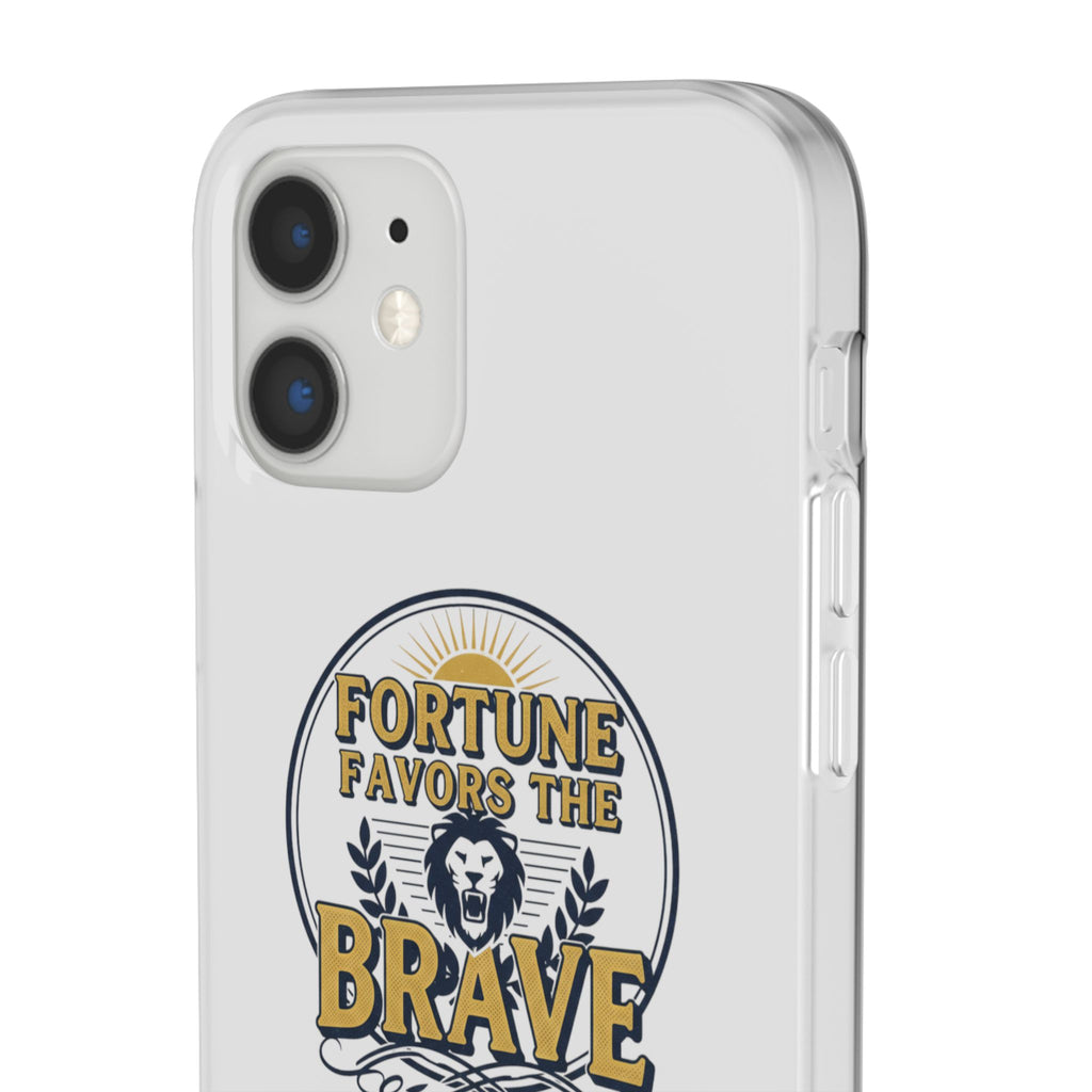 Fortune Favors the Brave Lion Emblem (Flexi Cases)