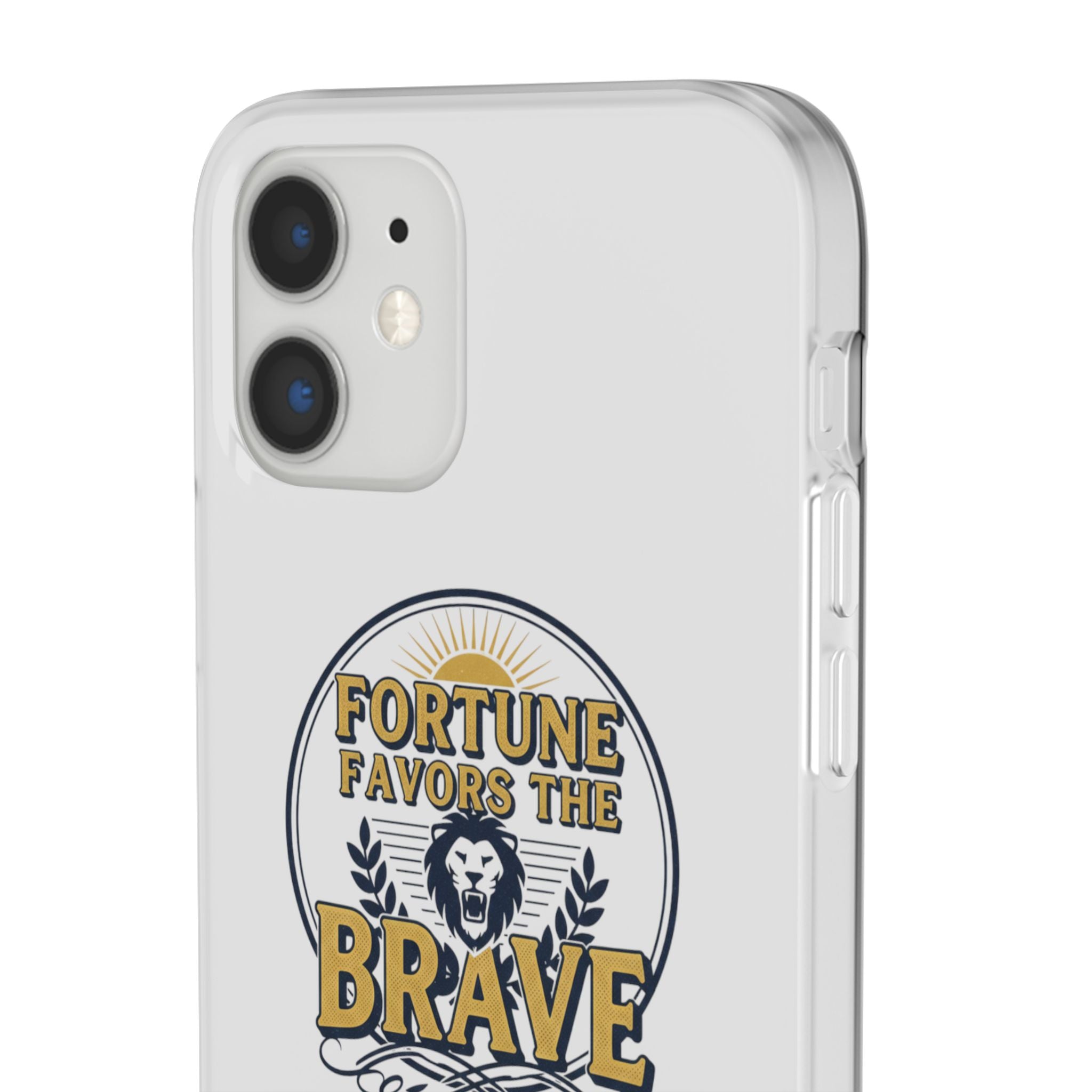 Fortune Favors the Brave Lion Emblem (Flexi Cases)