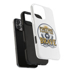 Fortune Favors the Brave Phone Case (Protective Tough Case with Lion Emblem)