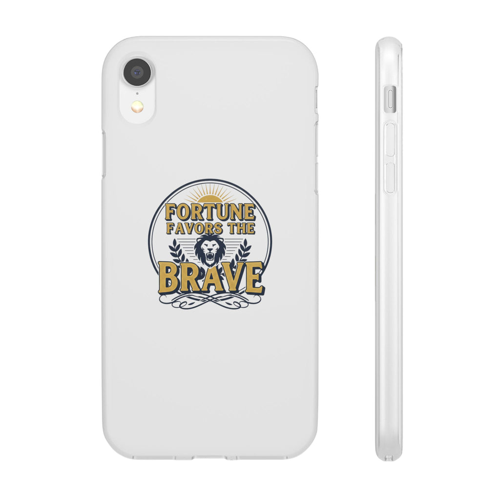 Fortune Favors the Brave Lion Emblem (Flexi Cases)