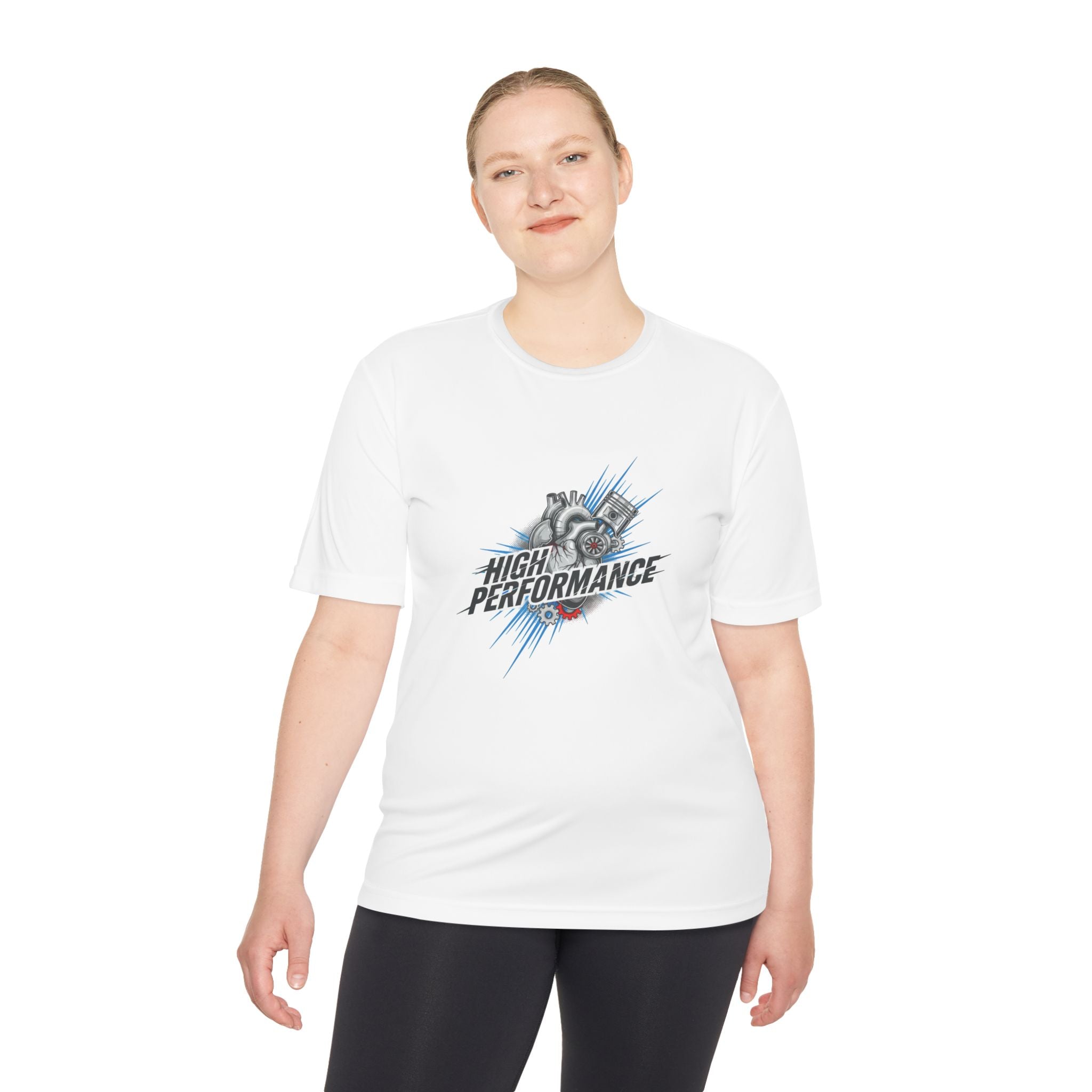 High Performance Racing Tee — Moisture-Wicking Athletic Shirt