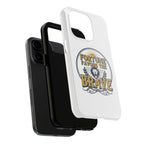 Fortune Favors the Brave Phone Case (Protective Tough Case with Lion Emblem)