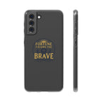 Fortune Favors the Brave Lion Emblem (Flexi Cases)
