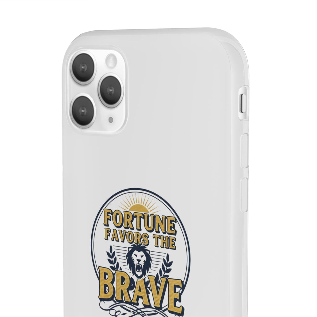 Fortune Favors the Brave Lion Emblem (Flexi Cases)